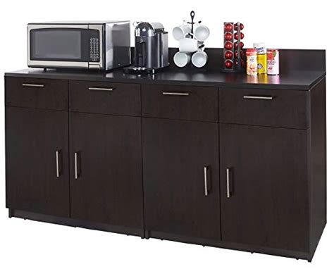Add to cart show details. Coffee Kitchen Lunch Break Room Cabinets Model 4346 BREAKTIME 2 Piece Group Color Espresso ...