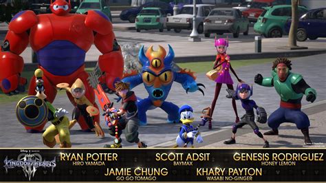 Kh3 The Original English Voice Cast Of Big Hero 6 Is Returning For