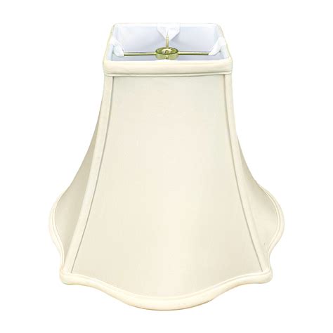 Royal Designs Fancy Square Bell Lamp Shade Eggshell 7 X 16 X 1275