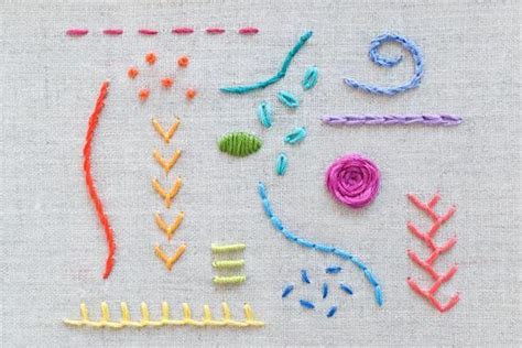 15 Basic Hand Embroidery Stitches You Should Know Embroidery
