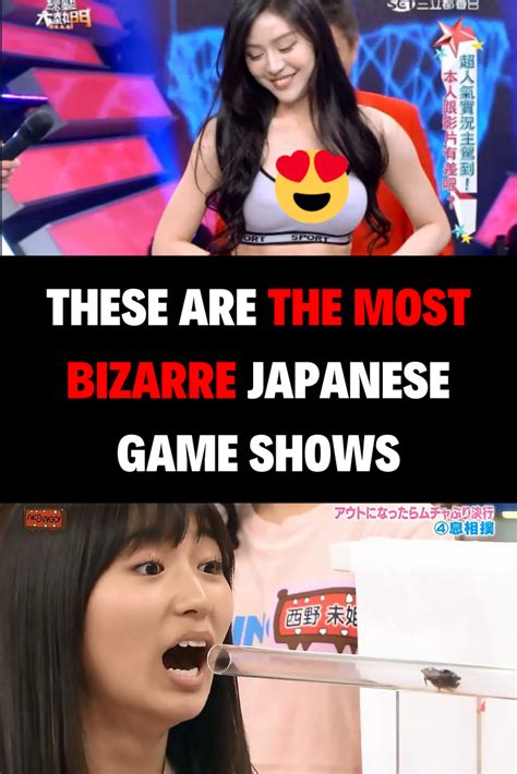 These Are The Most Bizarre Japanese Game Shows Fun Facts Scary