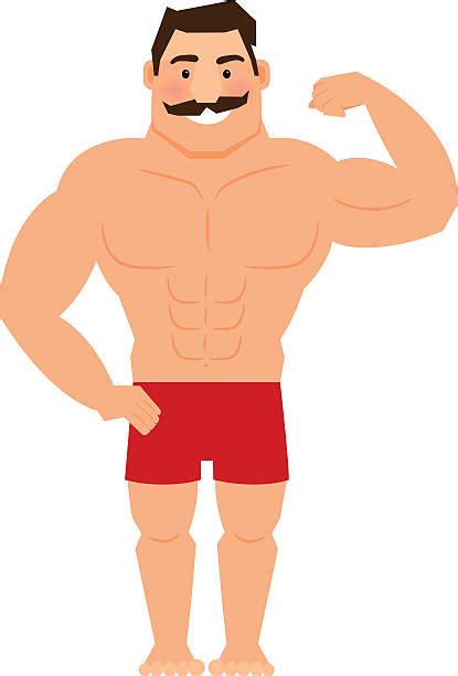 Muscle Guy Drawing Free Download On Clipartmag