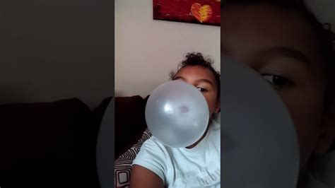 I Blow The Biggest Bubble Ever Youtube