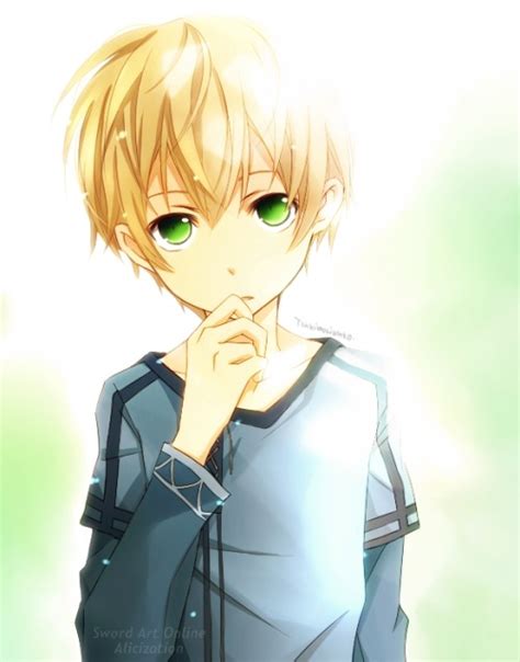 Anime Boy Green Eyes Tumblr