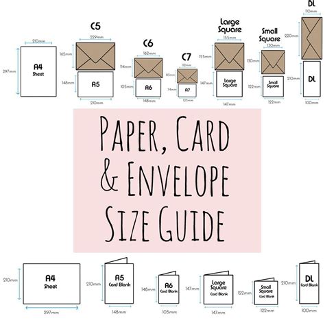 Best 12 Envelope Size Chart By We Do Graphics Customer Resources