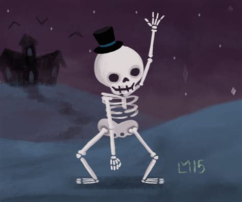 Skeleton Dance  By Leannimator Find And Share On Giphy
