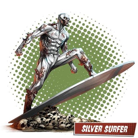 Zombie Silver Surfer Rmarvelzombies