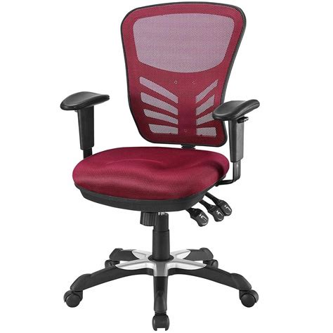 I gotta pull the trigger on this. Modway Articulate Ergonomic Mesh Office Chair in Red