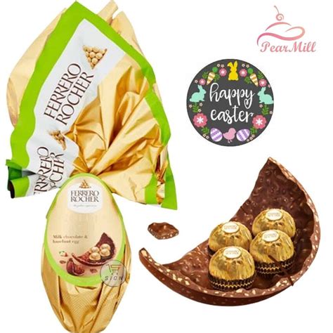 Ferrero Rocher Golden Easter Milk Chocolate Egg 212g Easter Eggs