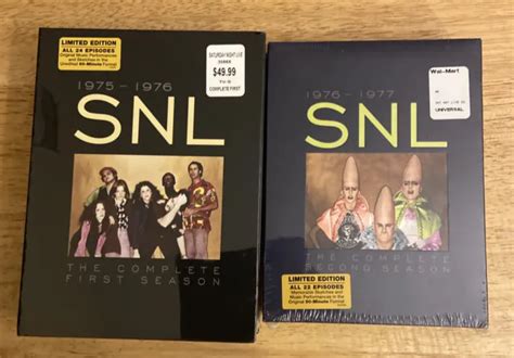 Saturday Night Live Season 1 2 Dvd Brand New Sealed 1975 1976