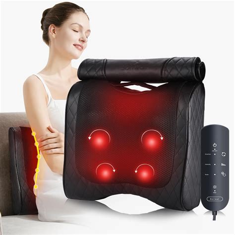Boriwat Back Massager With Heat Electric Massagers For Neck And Back