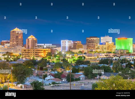 Skyline Downtown Albuquerque Hi Res Stock Photography And Images Alamy