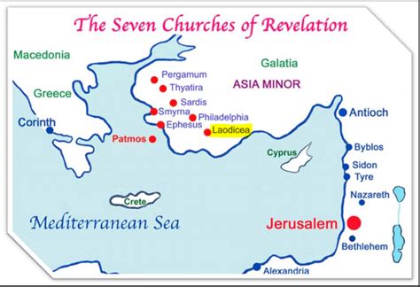 Church Of Laodicea Map Hope For A Hopeless Generation