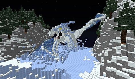Ice Dragon Kastralis Old Project Minecraft Project