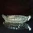 Fostoria Clear Glass Relish Boat Vintage Pressed Crystal 