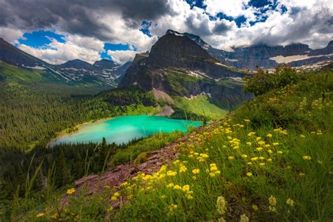 Grinnell Lake Montana Discovering Montana