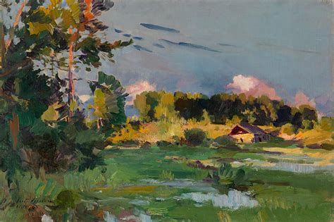 Summer Landscape Painting By Konstantin Korovin Fine Art America