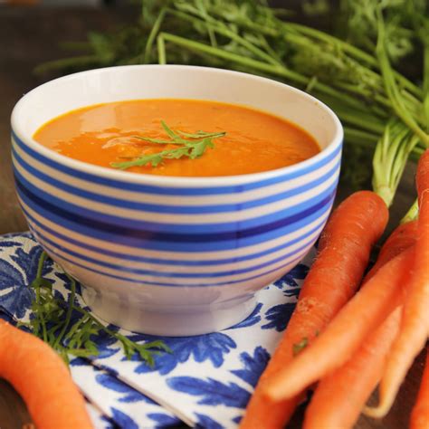 Hot Or Cold Carrot Coconut Lime Soup Feast