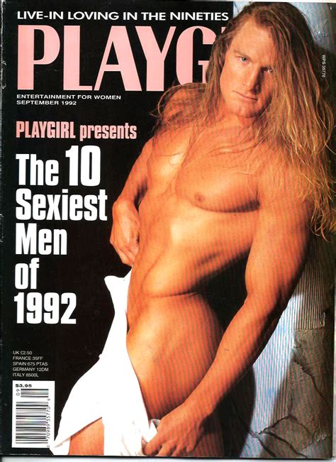 PLAYGIRL Magazine September 1992 Erotic Men Magazine GayVM