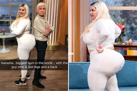 Phillip Schofield Goes To Cheek To Cheek With The Worlds Biggest