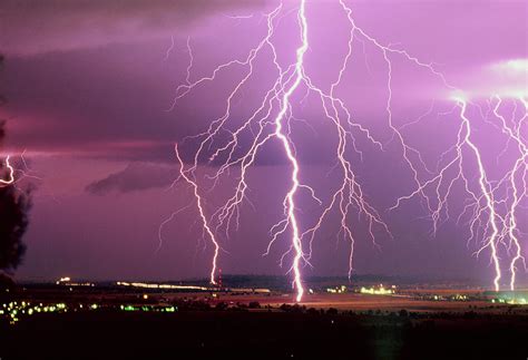 Multiple Cloud To Ground Lightning Strikes Photograph By Gordon Garradd