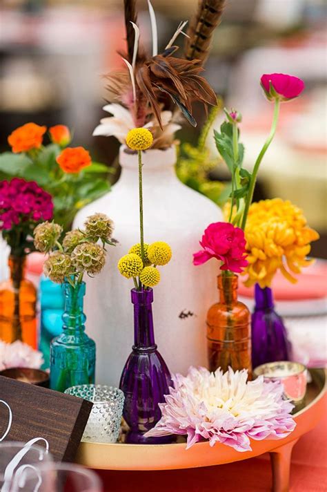 218 Best Multi Colored Wedding Colors And Flowers Images On Pinterest