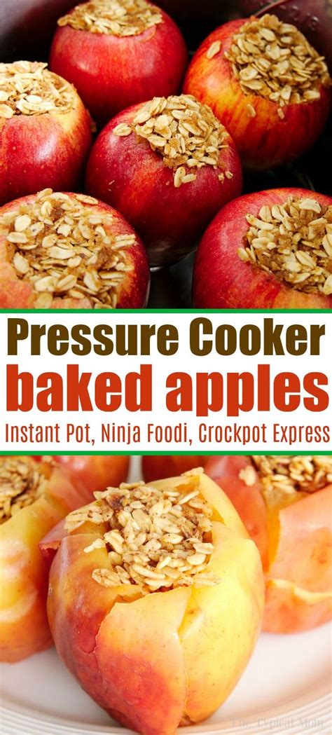 Then add your 1 tsp. Pressure cooker baked apples can be made in your Instant ...