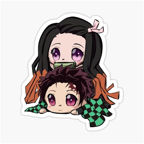 Kimetsu No Yaiba Demon Slayer Nezuko Tanjiro Demon Slayer Chibi Anime