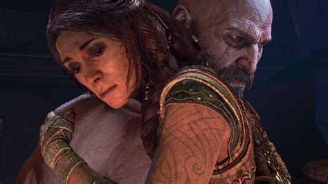 Freya Forgives Kratos For Killing Her Son Baldur Scene God Of War
