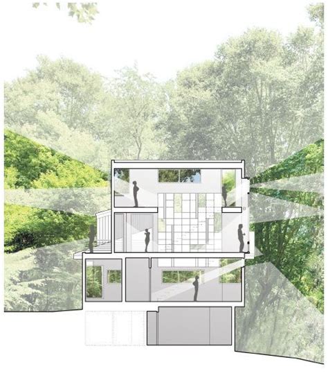 Gallery Of Forest House Kube Architecture 21 Diagram Architecture