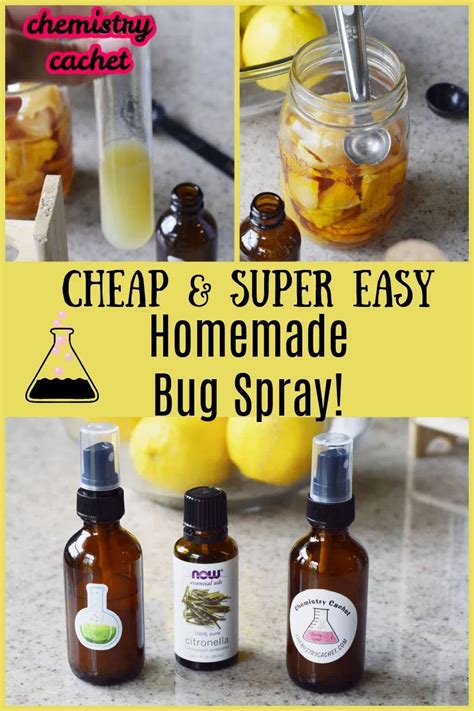 Want To Make A Diy Bug Spray That Actually Works Check Out Chemistry