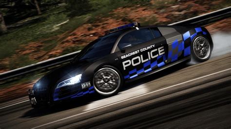 Audi R8 Need For Speed Hot Pursuit Cop Free Hd Wallpapers Need For