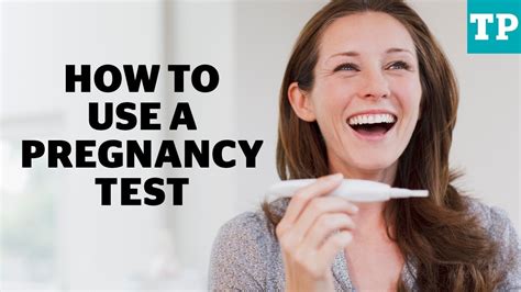 How To Use A Home Pregnancy Test Youtube