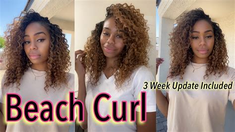 Beach Curl By Freetress Braid Best Summer Crochet Hair Best Vacation Crochet Hair Adri The