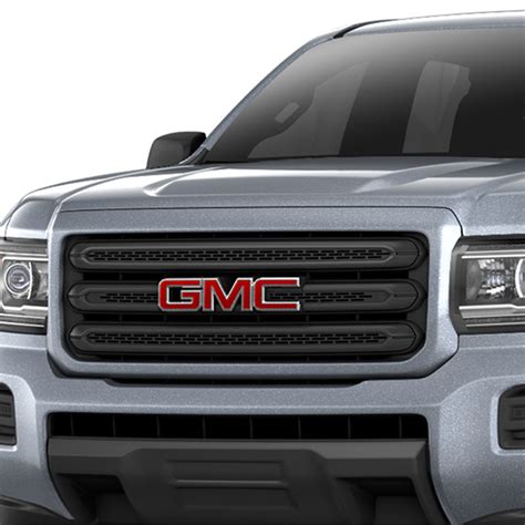 2018 Canyon Front Grille Package Satin Steel Metallic Surround With