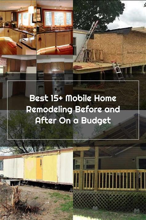 Mobile Home Remodeling Best 15 Mobile Home Remodeling Before And After