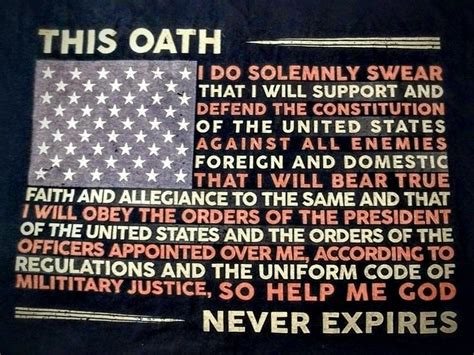 Does Our Oath To The Constitution Ever Expire Rallypoint