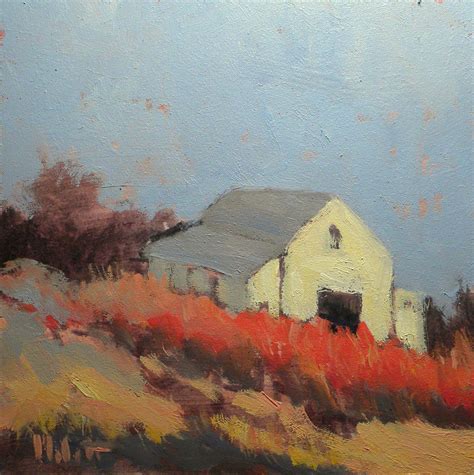 Art Painting And Prints Heidi Malott White Barn Autumn Landscape Oil