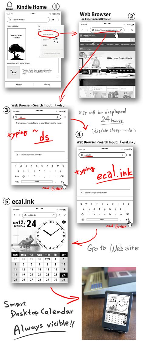 Ecal💧ink Smart E Ink Calendar