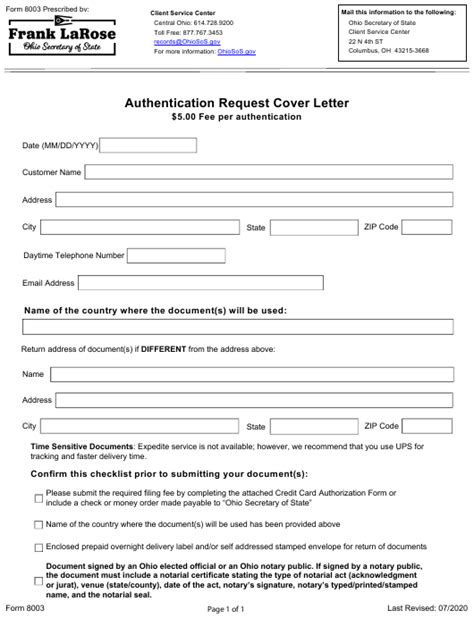 Da Form 8003 Fillable Printable Forms Free Online