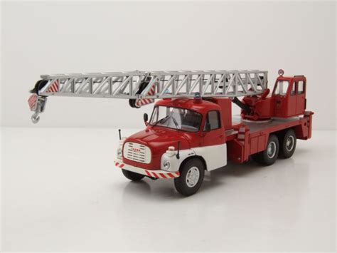 Modellauto Tatra T Kranwagen Feuerwehr Rot Modellauto Schuco My Xxx