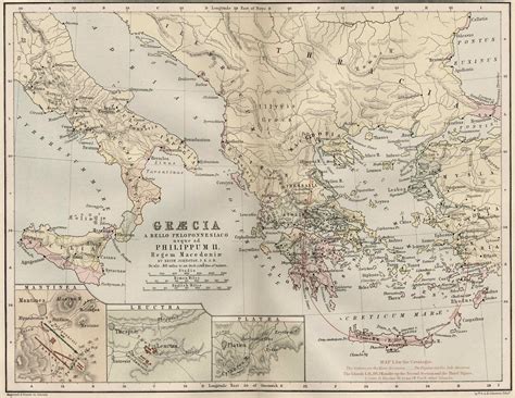 Pedagogía En Historia Y Geografía Mapa De Grecia Antigua