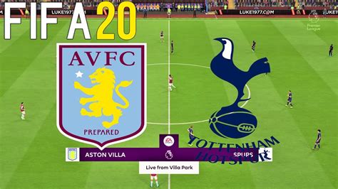 Currently, tottenham rank 7th, while aston villa hold 11th position. FIFA 20 | Aston Villa Vs. Tottenham Hotspur | English ...