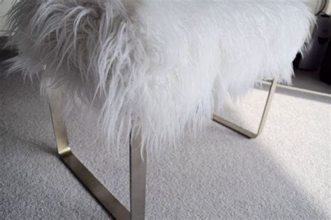 View return policy share this: Faux Fur Luxury Vanity Stool | Vanity stool, White faux fur, Faux fur