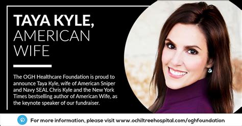 Ogh Healthcare Foundation To Host Taya Kyle American Wife
