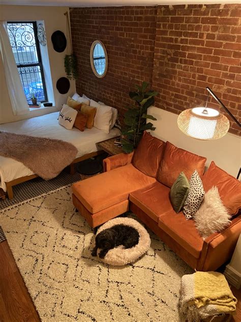 350 Square Foot Basement Brownstone Studio Apartment Apartment Therapy