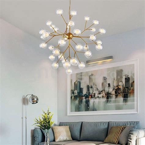 Chandeliers for the home, choose from our collection of crystal, modern, classic, rustic and antique chandeliers, guaranteed quality at low prices, free delivery in uk. Nordic Postmodern Molecular Bubble Chandelier Living Room ...