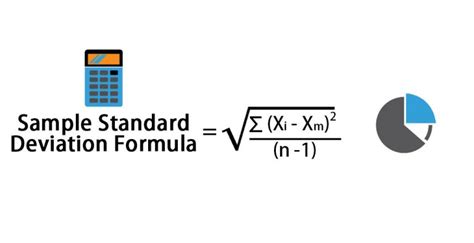 Sample Standard Deviation Formula Calculation With Excel Template