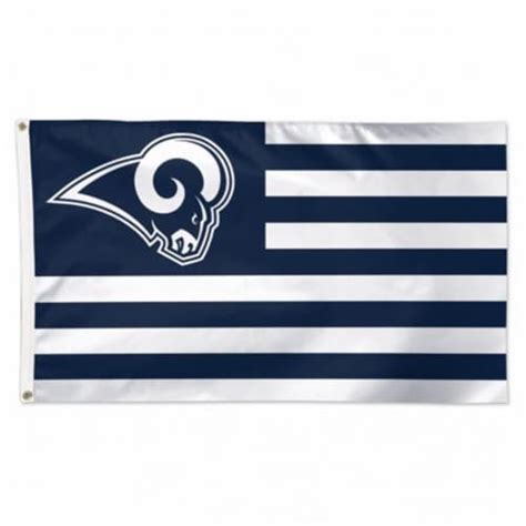 Los Angeles Rams Flag 3x5 Deluxe Americana Design 1 Fred Meyer