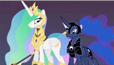 Celestia And Luna In Armor Celestia And Luna My Little Pony Pictures